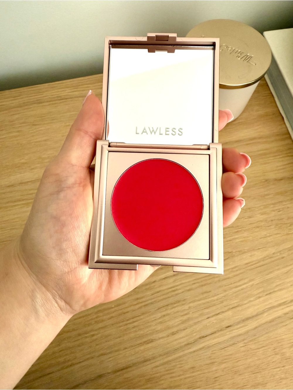 LAWLESS Soft-Blur Cream Blush - CHERRY PIE